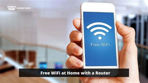 How to Get Free WiFi at Home .